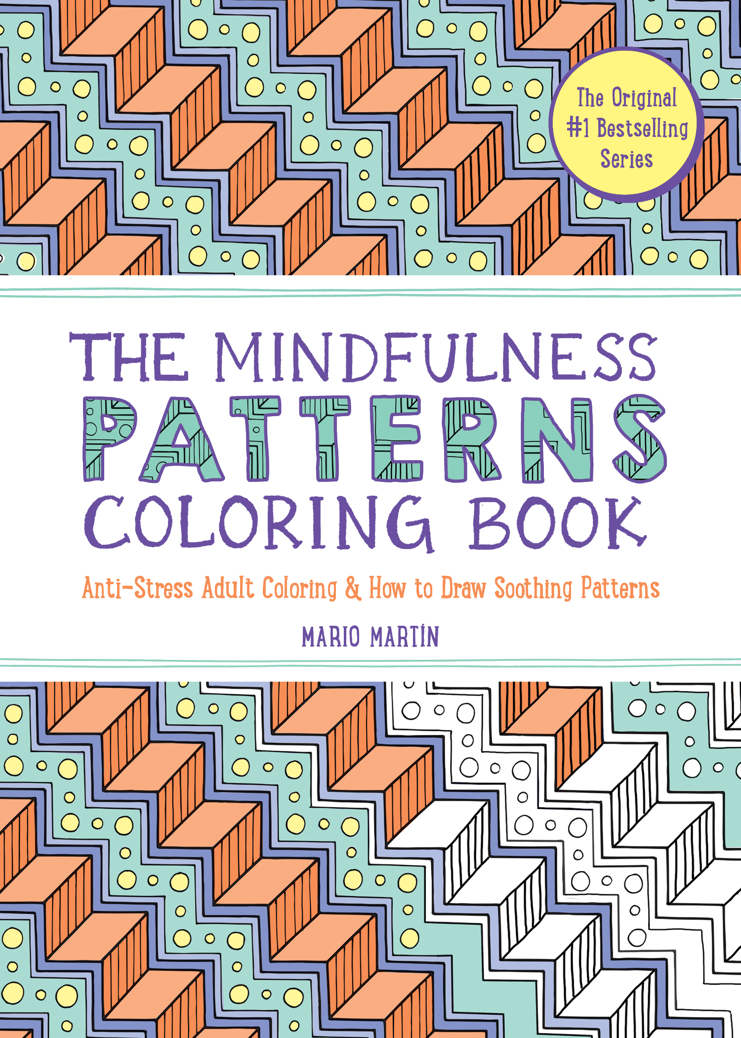 Doodlescapes: Pattern And Design Coloring Book - Calming Coloring