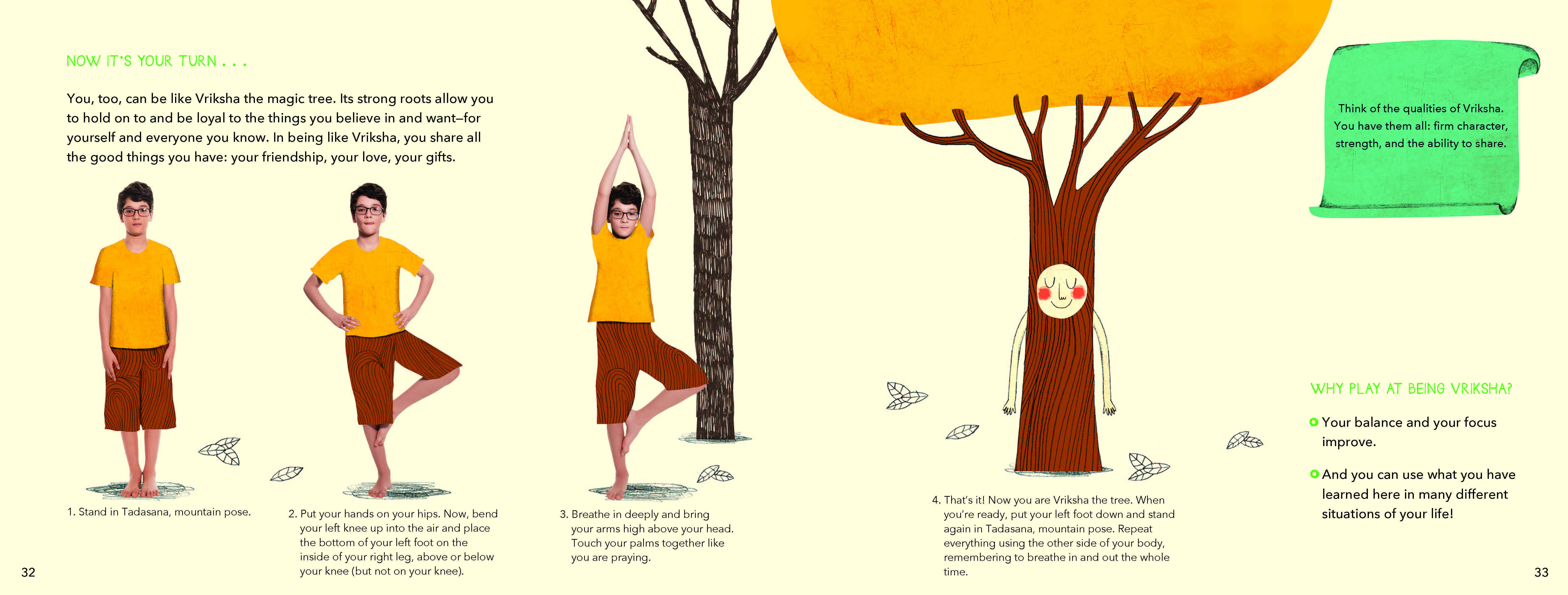 Apple Tree (Tree Pose)  Kids Yoga, Music and Mindfulness with Yo